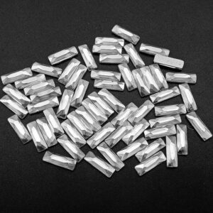 Strassz, ragasztható formakő Crystal színben