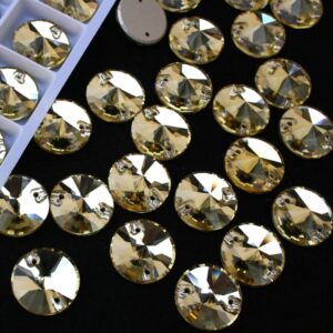 Jonquil színű kör alakú kristály