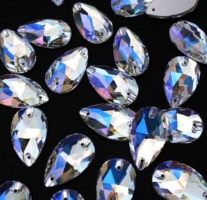 Moonlight színű csepp alakú kristály