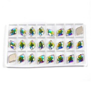 Crystal AB színű citrom alakú kristály