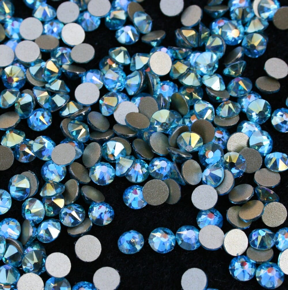 Xirius Aquamarine Shimmer ragasztható kristály