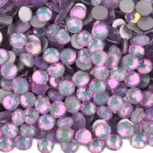 Pinkish Opal színű ragasztható kristálykő