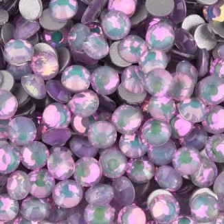 Pinkish Opal sz&iacute;nű ragaszthat&oacute; krist&aacute;lykő