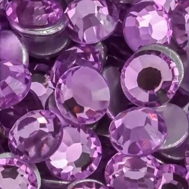 Lavender sz&iacute;nű ragaszthat&oacute; krist&aacute;lykő