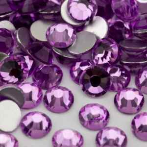 Lavender színű ragasztható kristálykő