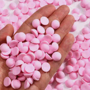 Matt félgyöngy babarózsaszín színben