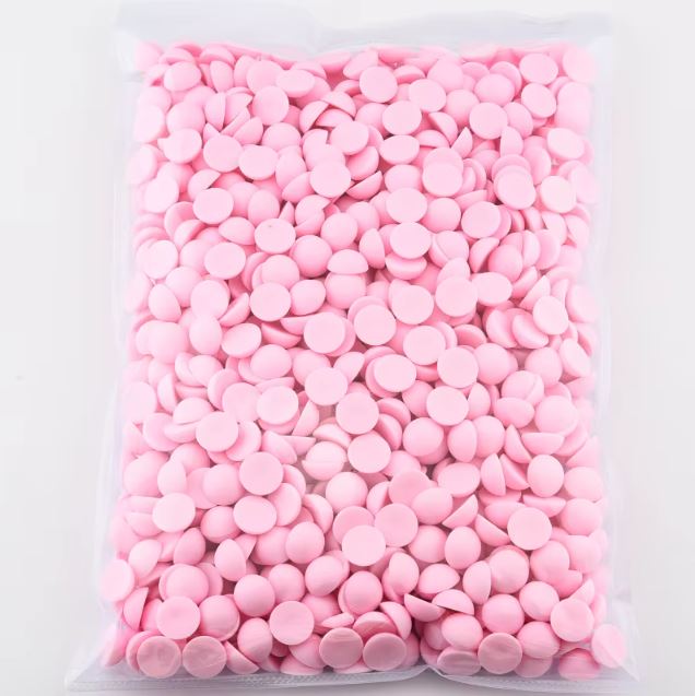 Matt félgyöngy babarózsaszín színben