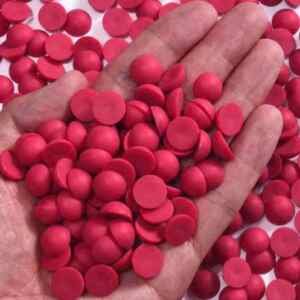 Matt félgyöngy téglapiros színben