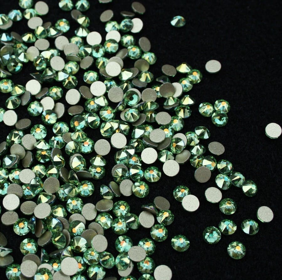 Xirius Peridot Shimmer ragasztható kristálykő