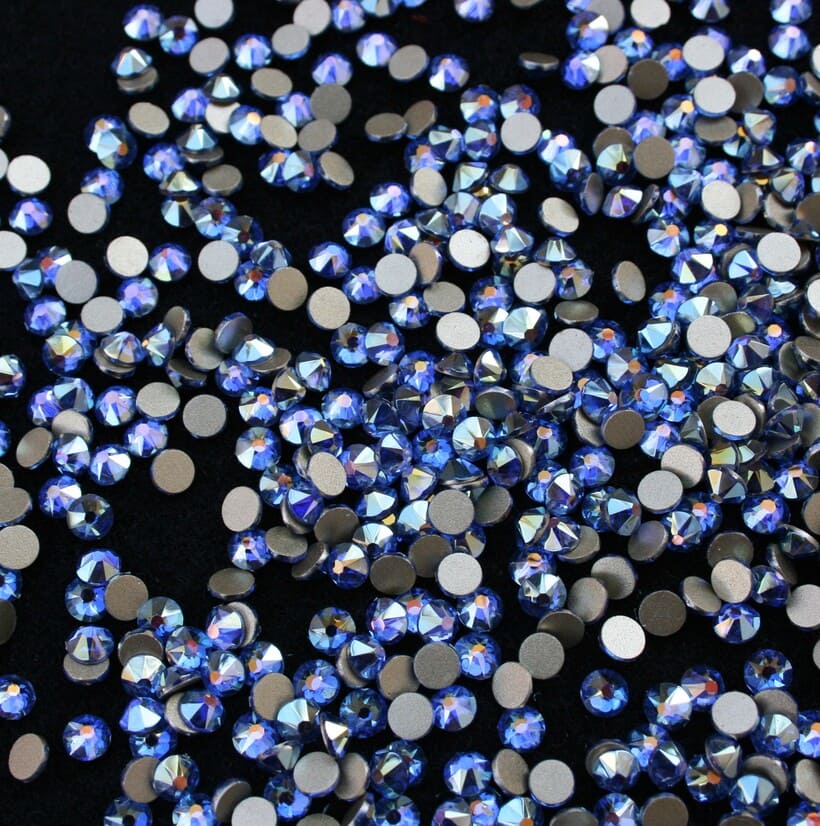 Xirius Light Sapphire Shimmer ragasztható kristálykő