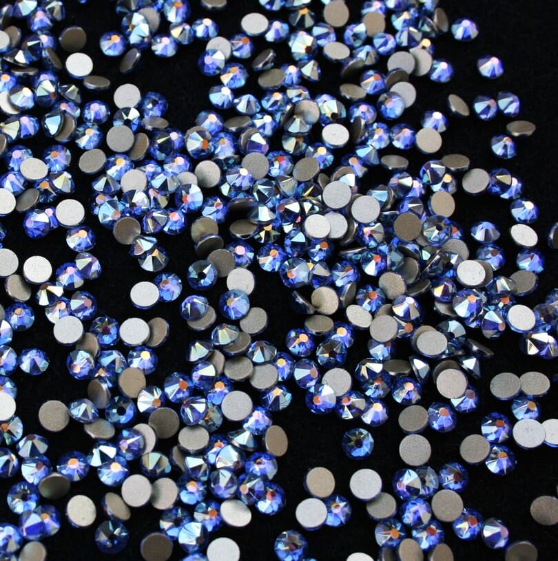 Xirius Light Sapphire Shimmer ragasztható kristálykő