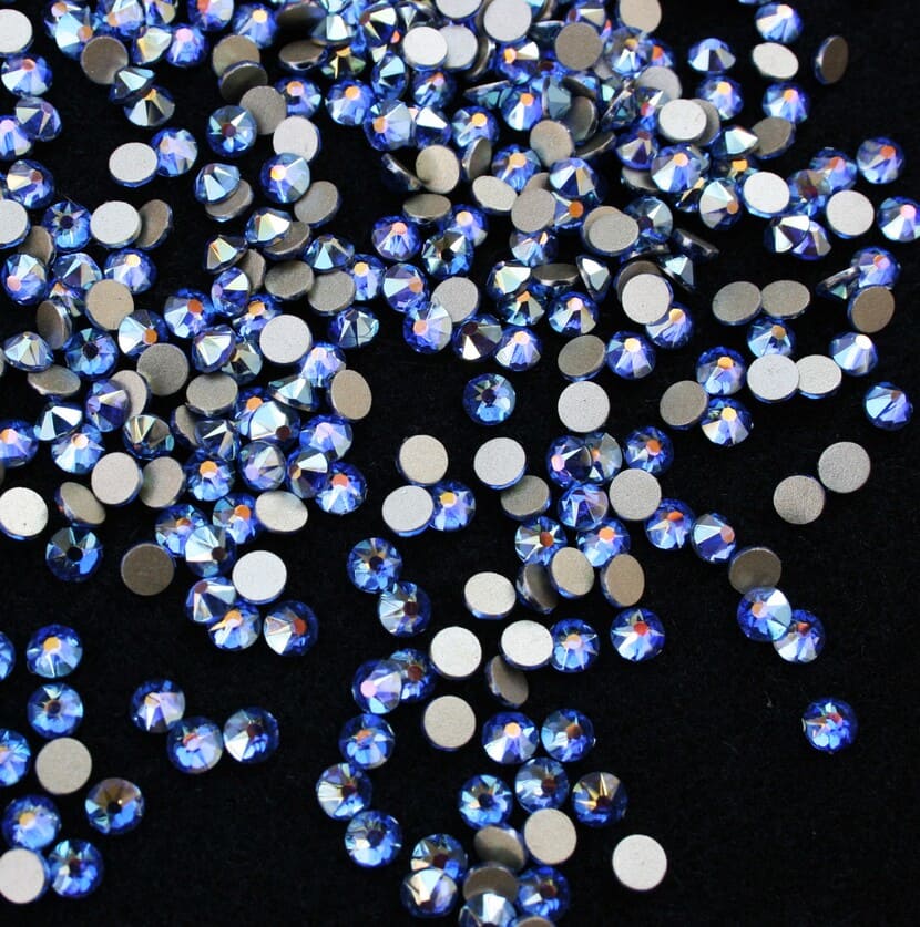 Xirius Light Sapphire Shimmer ragasztható kristálykő