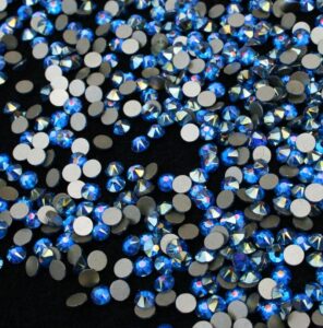 Xirius Capri Blue Shimmer ragasztható kristálykő