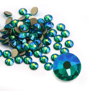 Xirius Green Zircon AB ragasztható kristálykő