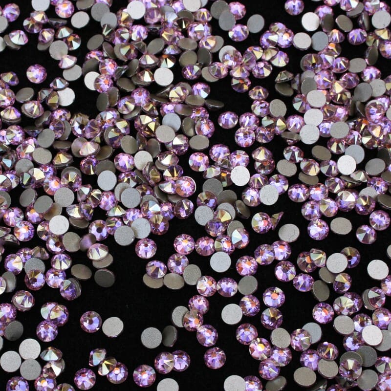 Xirius Light Rose Shimmer ragasztható kristálykő