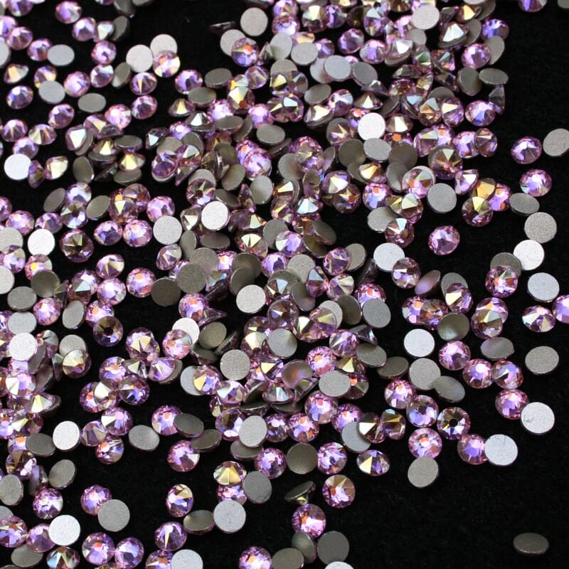 Xirius Light Rose Shimmer ragasztható kristálykő