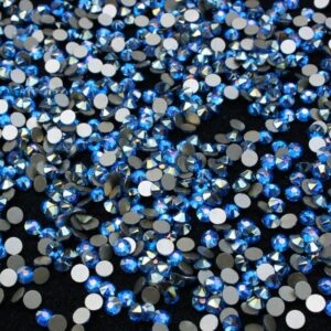 Xirius Capri Blue Shimmer ragasztható kristálykő