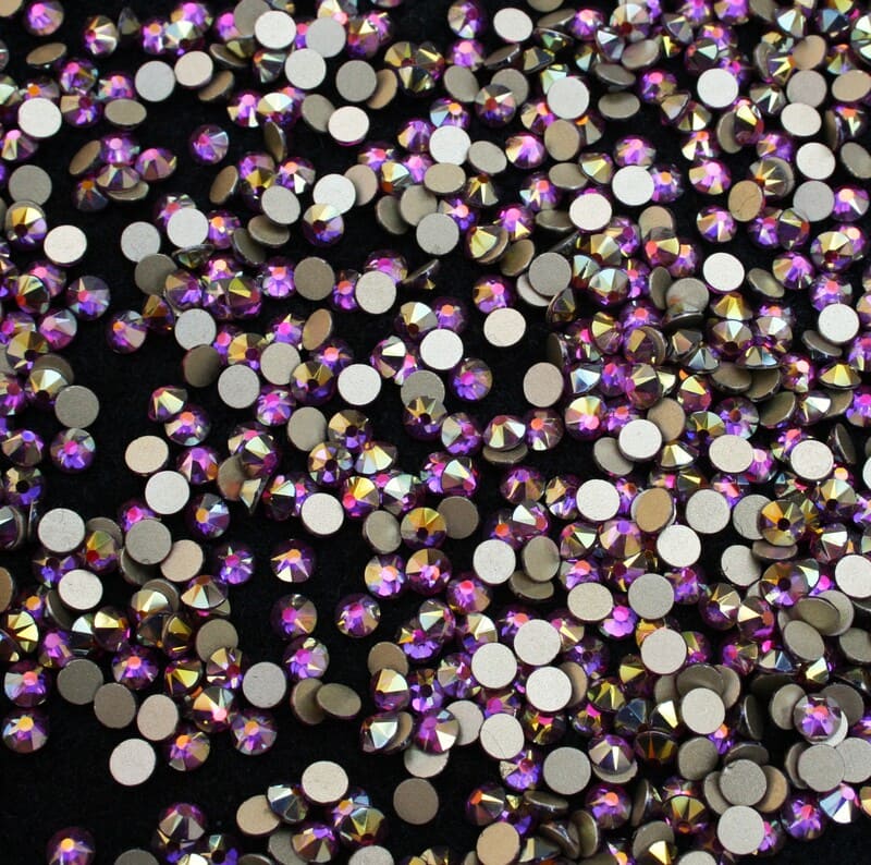 Xirius Fuchsia Shimmer ragasztható kristálykő