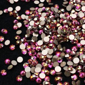 Xirius Light Pink Shimmer ragasztható kristálykő