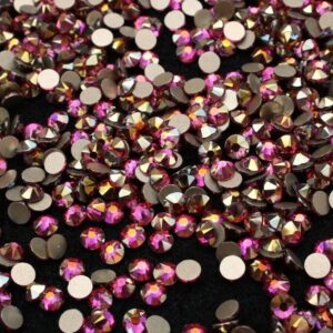 Xirius Light Pink Shimmer ragasztható kristálykő