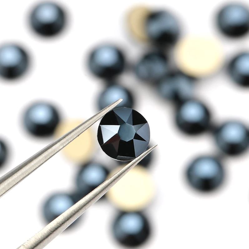 Xirius Shiny Black ragasztható kristálykő - Kristály Kuckó Xirius Shiny Black ragasztható kristálykő