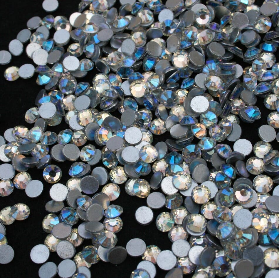 ice blue szinu ragaszthato kristalyko