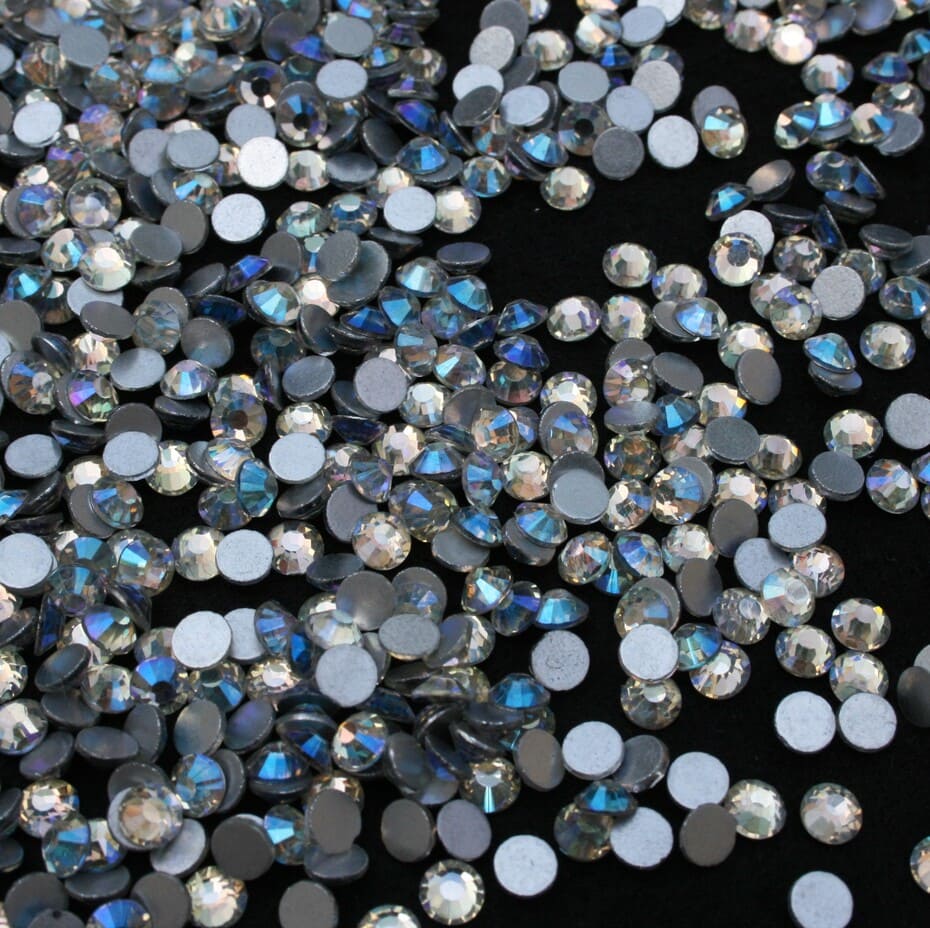 ice blue szinu ragaszthato strasszko