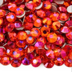 magma orange strasszkő