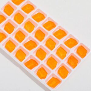 neon törtrombusz orange