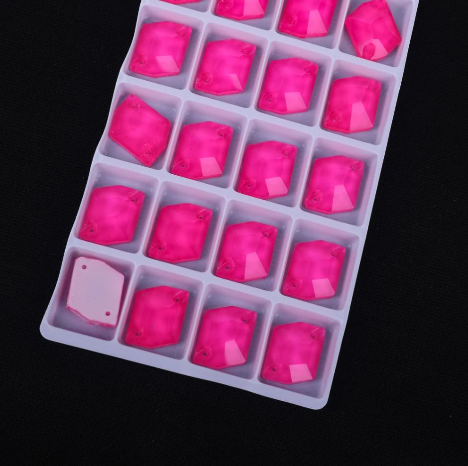 neon törtrombusz rózsaszín