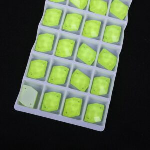 neon törtrombusz sárga