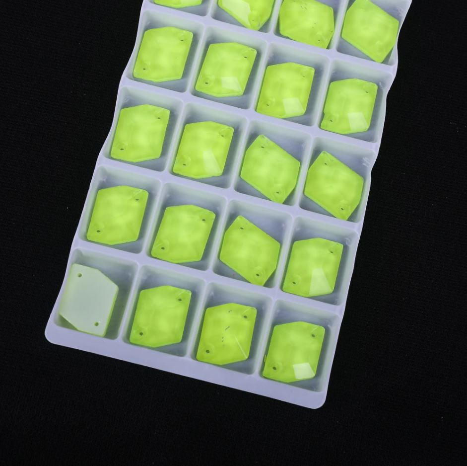 neon törtrombusz sárga