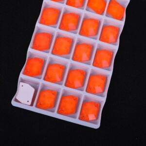 neon törtrombusz sötét narancs