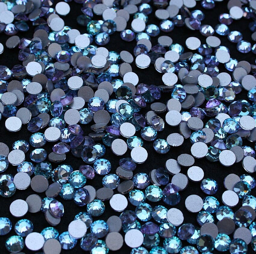 Aqua Dream színű ragasztható kristálykő