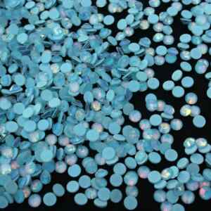 aquamarine mocha ragaszthato kristaly