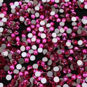 light pink szinu ragaszthato kristaly