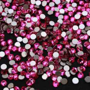 light pink szinu ragaszthato kristalyko