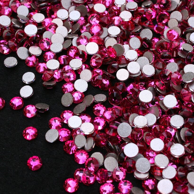 light pink szinu ragaszthato strassz