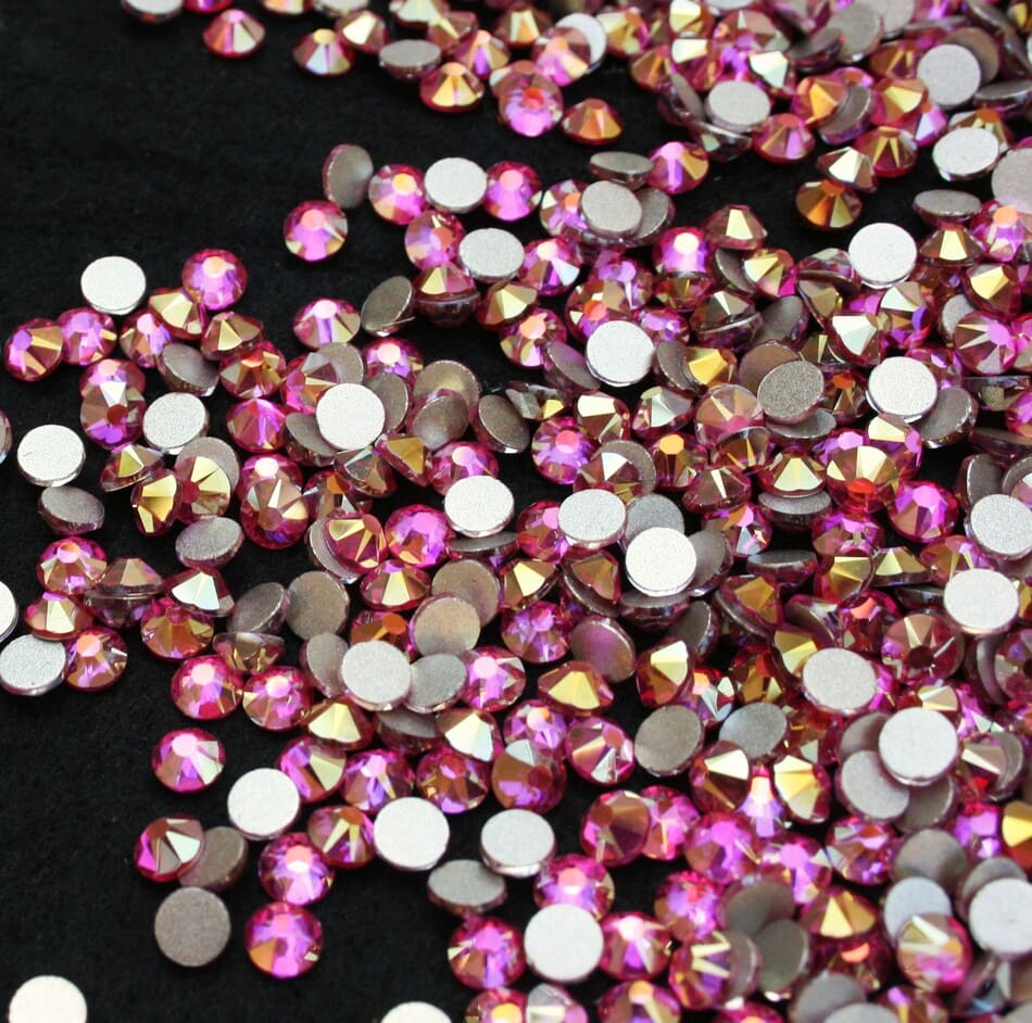 xirius light pink shimmer ragaszthato strassz