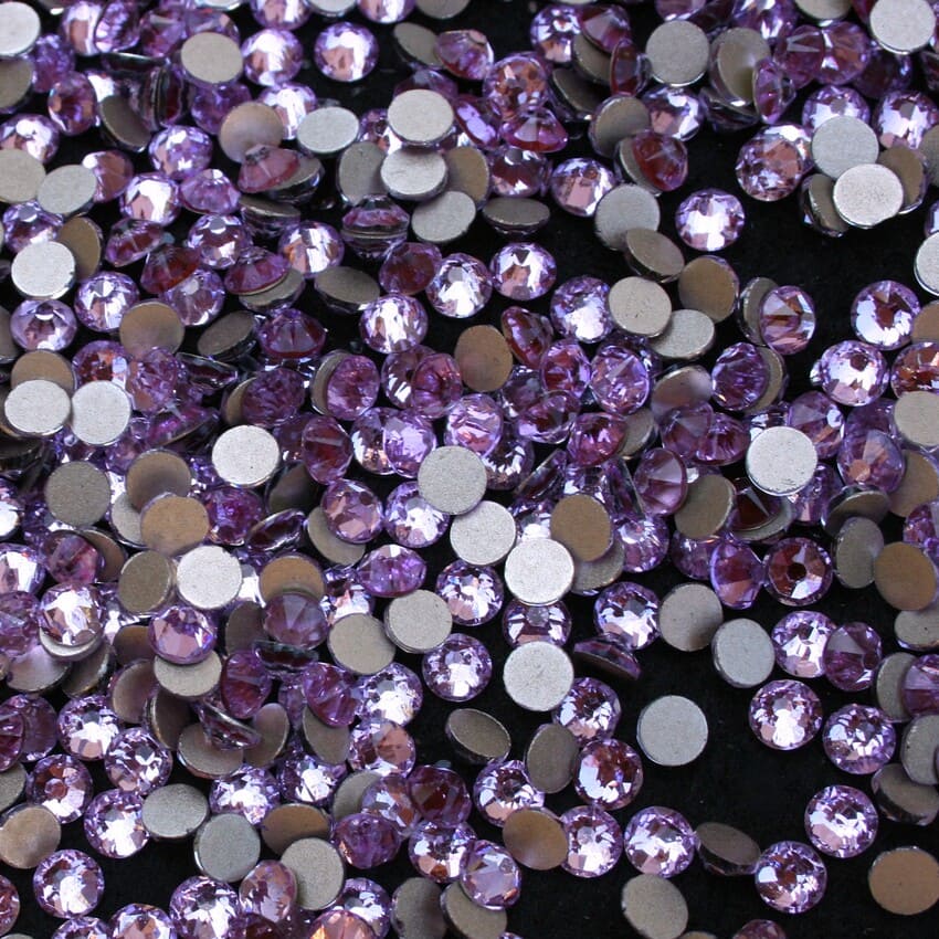 xirius violet szinu ragaszthato kristalyko