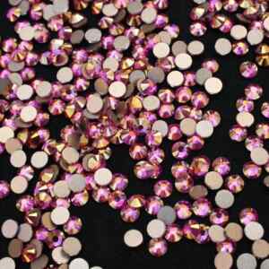 light pink shimmer ragaszthato kristalyko