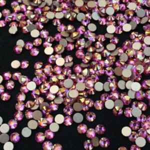 light pink shimmer szinu ragaszthato kristaly