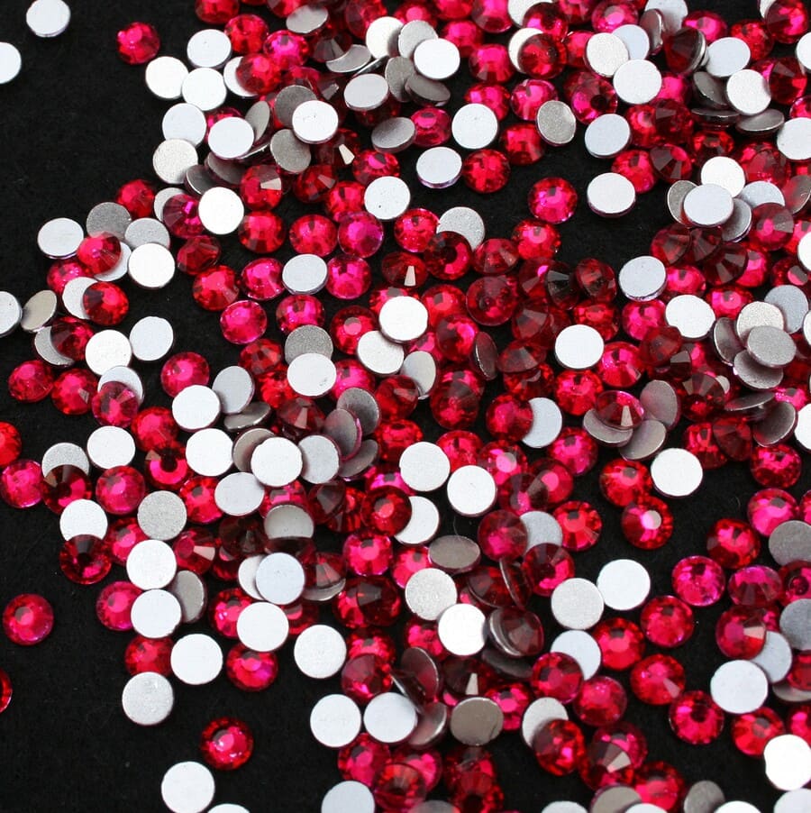 burgundy red szinu ragaszthato strasszko