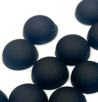 Matt félgyöngy fekete színben - Kristály Kuckó Matt félgyöngy - fekete színben