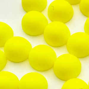 Matt félgyöngy neon sárga színben