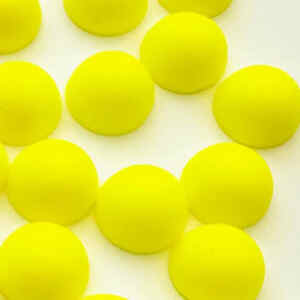 Matt félgyöngy neon sárga színben