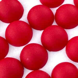 Matt félgyöngy piros színben