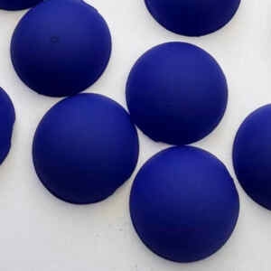 Matt félgyöngy kék színben