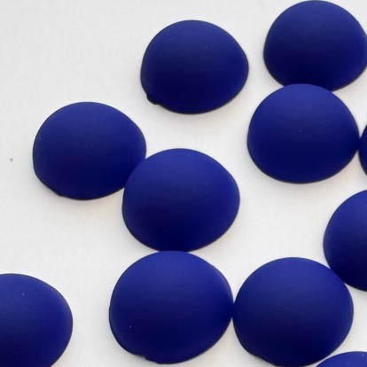 Matt félgyöngy kék színben