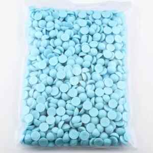 Matt félgyöngy babakék színben